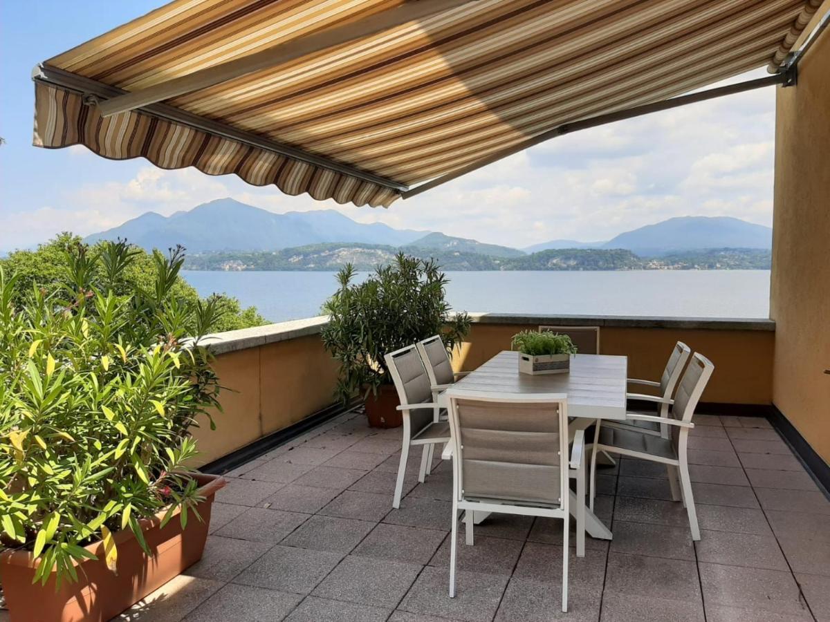 Bmp Apartment Gioiosa 1 Terrazza Vista Lago Belgirate Exterior foto